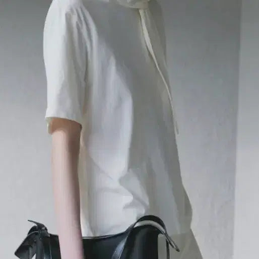[BUNJANG] 25SS Jersey Scarf T-Shirt / (25ss) 저지 스카프 티셔츠 (새상품)