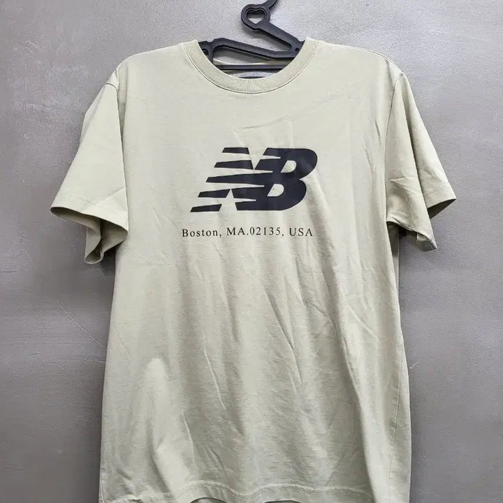 [BUNJANG] New Balance Short Sleeve T-Shirt Beige 90 / 뉴발란스 반팔 티셔츠 베이지90