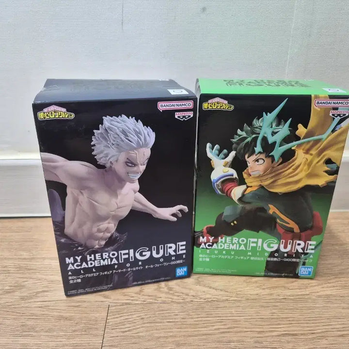 [BUNJANG] My Hero Academia All For One &amp; Deku Figure Set / 나히아 gigo 피규어 세트 (올포원, 데쿠)