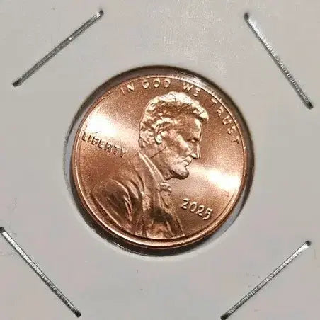 [BUNJANG] 2025 Lincoln Cent Philadelphia Uncirculated Coin / 미국 2025년 미사용 링컨1센트 필라델피아 동전(외국주화)14