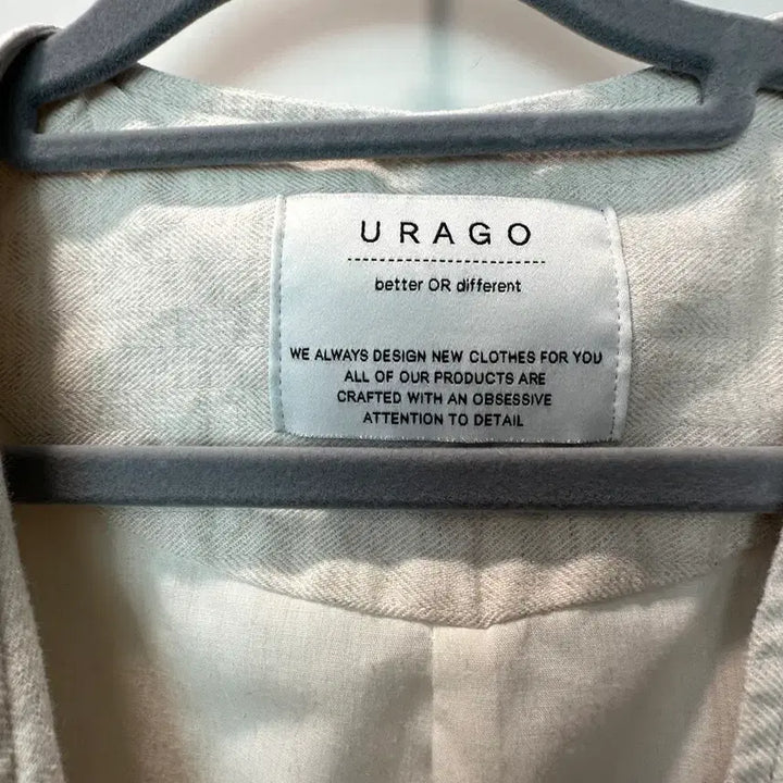 [BUNJANG] Linen Ivory Long Jacket / 린넨 아이보리 롱자켓