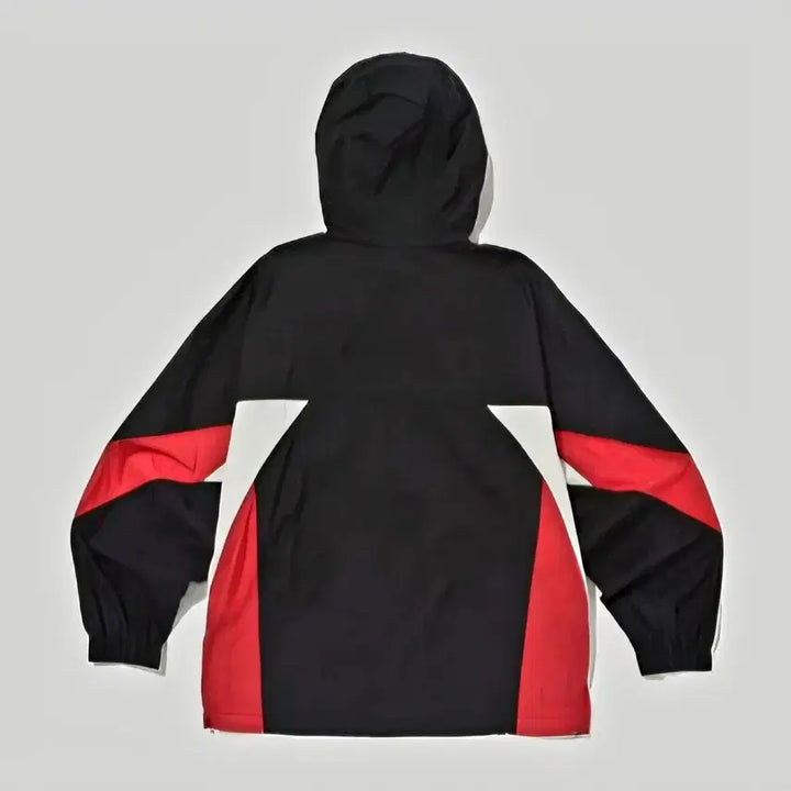 [BUNJANG] Reebok Color Block Mesh Hybrid Windbreaker Jacket / 리복 컬러블록 메쉬 하이브리드 바람막이
