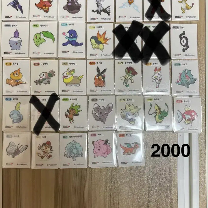 [BUNJANG] Pokemon 30th Anniversary Season 5 Sticker / 포켓몬 띠부씰 30주년 아트웍