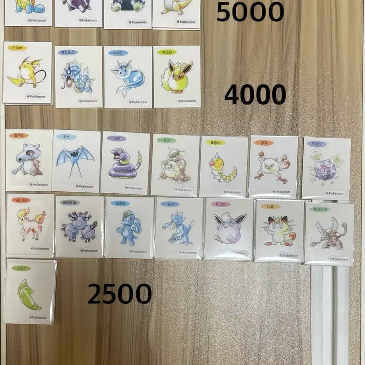 [BUNJANG] Pokemon 30th Anniversary Season 5 Sticker / 포켓몬 띠부씰 30주년 아트웍