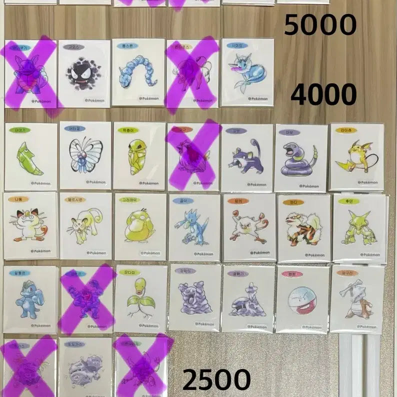 [BUNJANG] Pokemon 30th Anniversary Season 5 Sticker / 포켓몬 띠부씰 30주년 아트웍