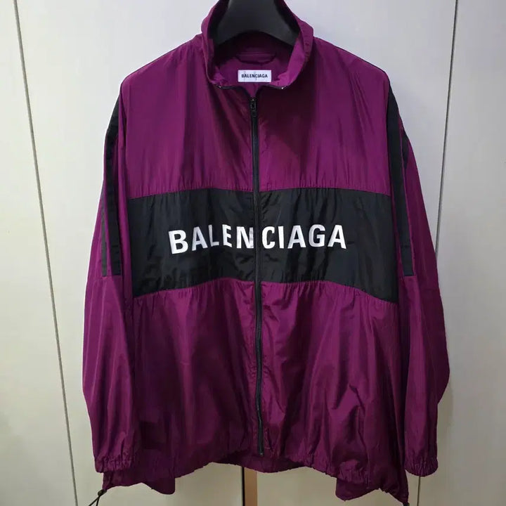 [BUNJANG] Balenciaga Poplin Oversized Windbreaker Jacket / 발렌시아가 정품 포플린 오버사이즈 바람막이 자켓