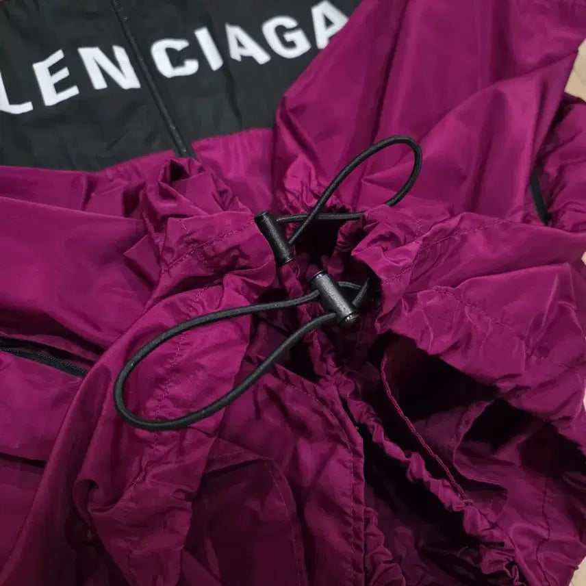 [BUNJANG] Balenciaga Poplin Oversized Windbreaker Jacket / 발렌시아가 정품 포플린 오버사이즈 바람막이 자켓