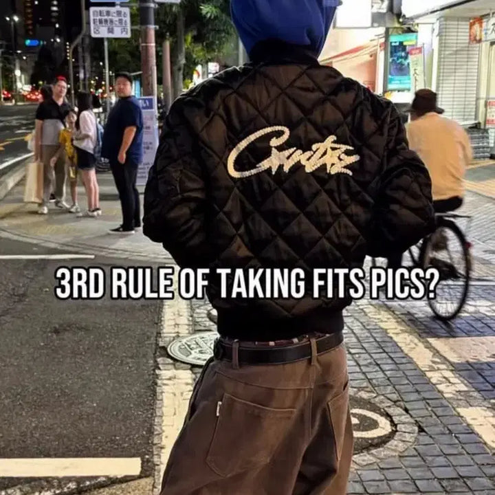 [BUNJANG] Cortez Reversible Quilted Bomber Jacket XL / 코르테이즈 리버시블 퀼팅 봄버 자켓 XL