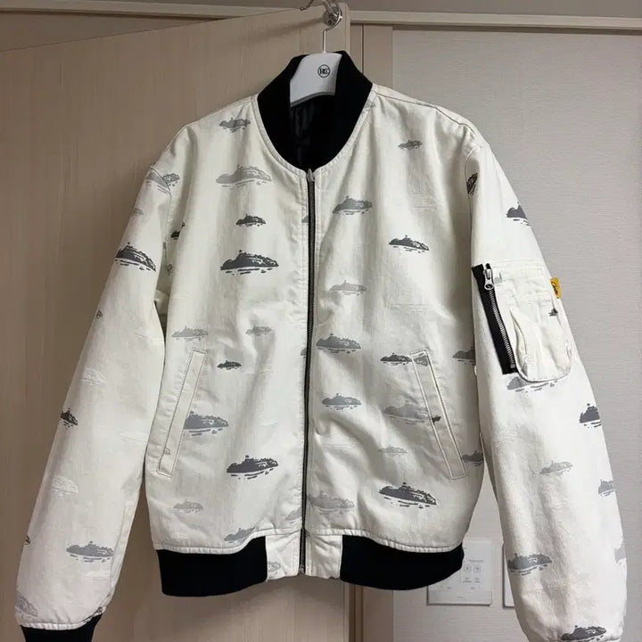 [BUNJANG] Cortez Reversible Quilted Bomber Jacket XL / 코르테이즈 리버시블 퀼팅 봄버 자켓 XL