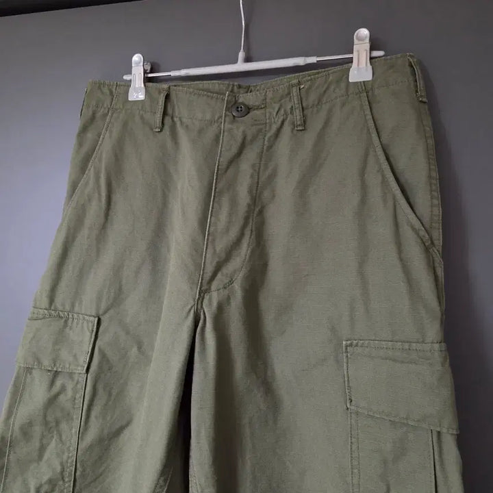 [BUNJANG] OrSlow 6 Pocket Cargo Pants Vintage Fit Army Green / [1] 오어슬로우 6포켓 카고팬츠 빈티지핏 아미 그린 / bdu 밀리터리