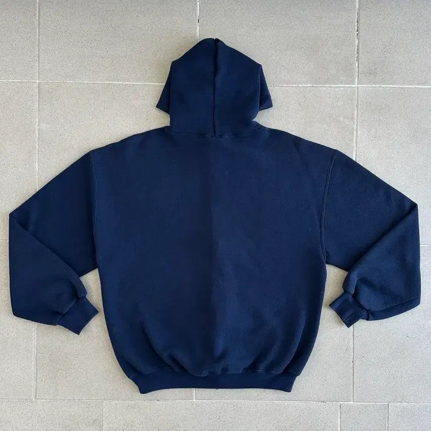 [BUNJANG] Russell Athletic Vintage Navy Hoodie L / 00s 빈티지 러셀 후드집업 네이비 L
