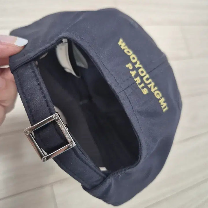 [BUNJANG] Wooyoungmi Navy Ball Cap / WYM 우영미 네이비 볼캡