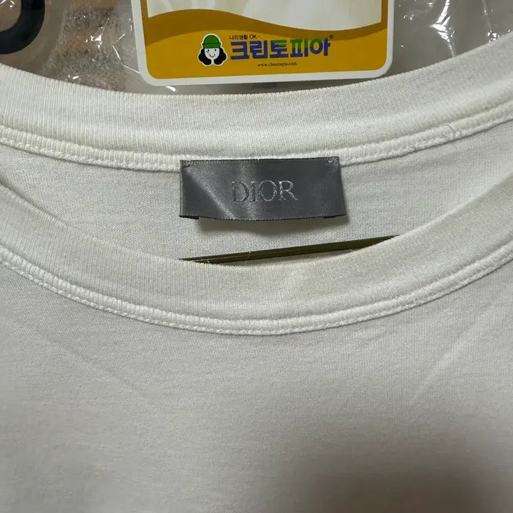 [BUNJANG] Christian Dior Atelier Logo Short Sleeve T-Shirt White M / 디올 아뜰리에 반팔티