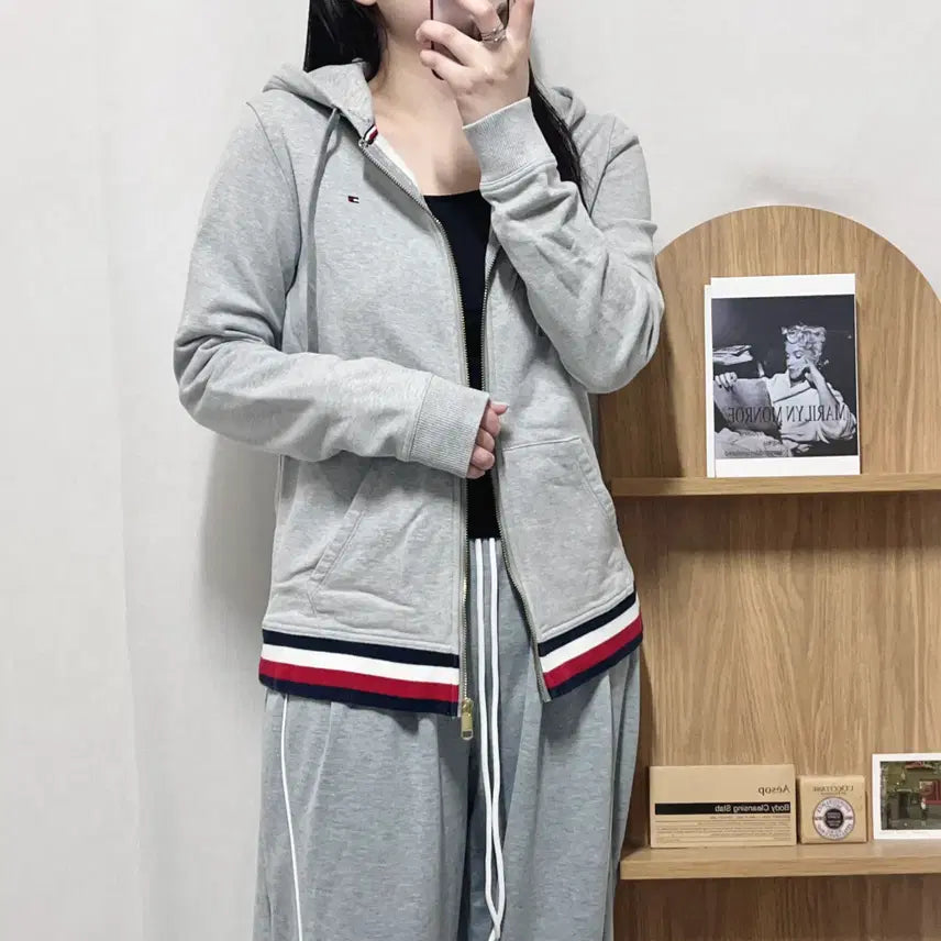 [BUNJANG] Tommy Hilfiger Grey Hoodie (M) / [정품] 타미 그레이 후집 [ M ]