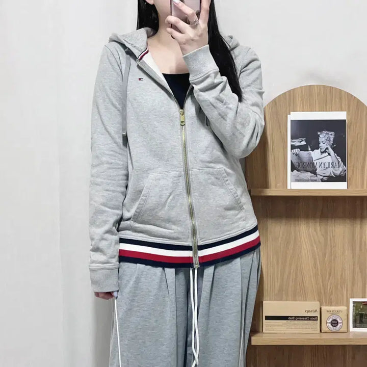 [BUNJANG] Tommy Hilfiger Grey Hoodie (M) / [정품] 타미 그레이 후집 [ M ]