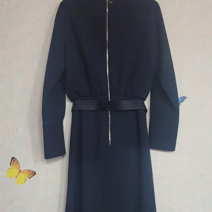 [BUNJANG] Deuel Scarf Ribbon Dress / 듀엘 스카프 리본 원피스