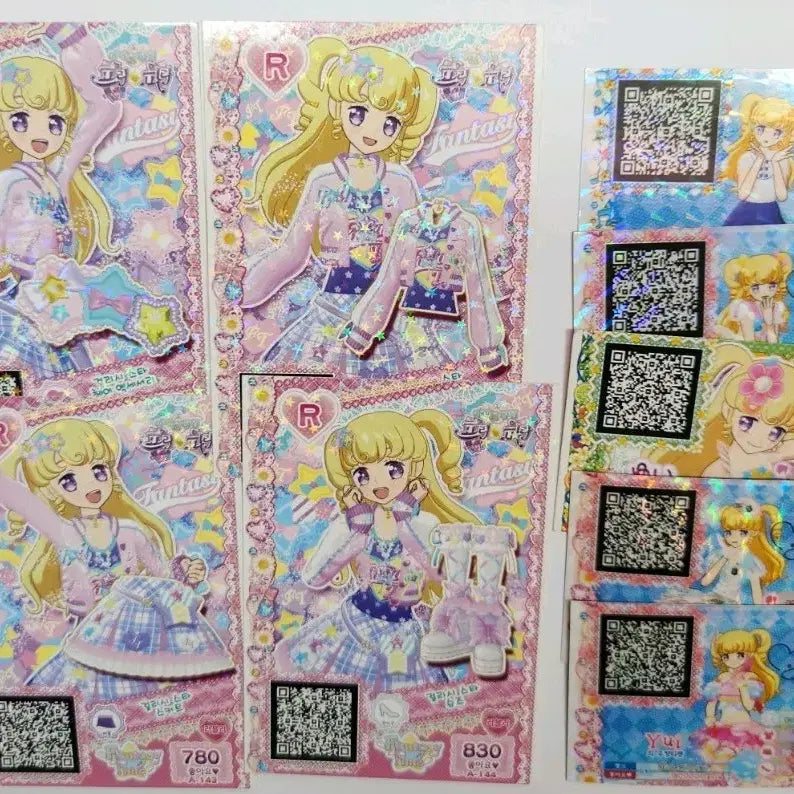 [BUNJANG] Idol Time Pripara Yumekawa Yui Ticket Bundle Set / 아이돌타임 프리파라 유메카와 유이 티켓 일괄