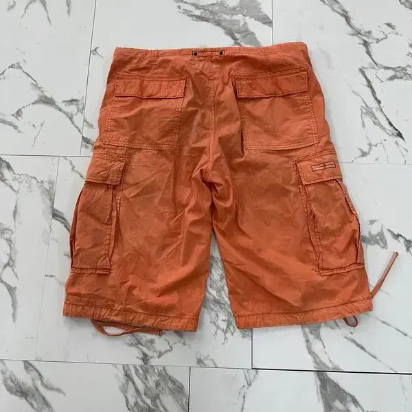 [SOLD OUT] 스톤아일랜드 오렌지 카고 반바지