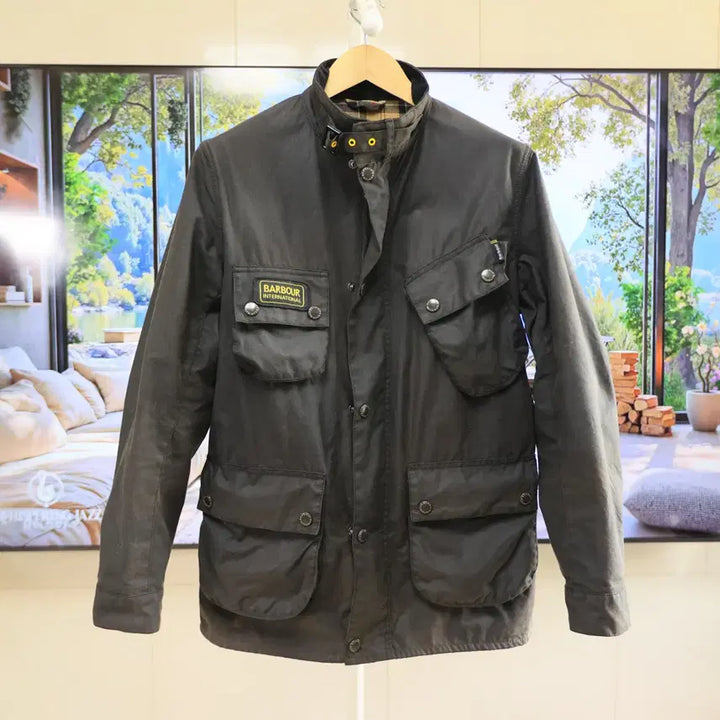 [BUNJANG] Barbour International Waxed Cotton Jacket - Unique Color / 세상에 하나뿐인 색감 바버 인터내셔널 자켓