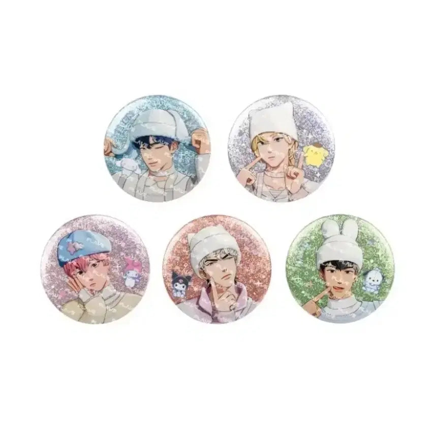 [BUNJANG] PLAVE Plbuu Can Badge Set / 플레이브 플뿌 캔뱃지 세트