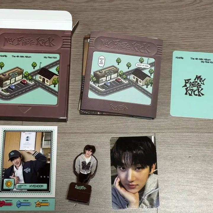 [BUNJANG] Kickflip My First Kick Album - Gyehun Full Set (Unsealed) / 킥플립 My First Kick 개봉 앨범 플랫폼 + 계훈 풀구성