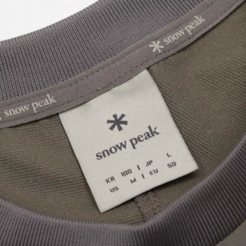 [SOLD OUT] [L] 스노우피크 웜업 맨투맨