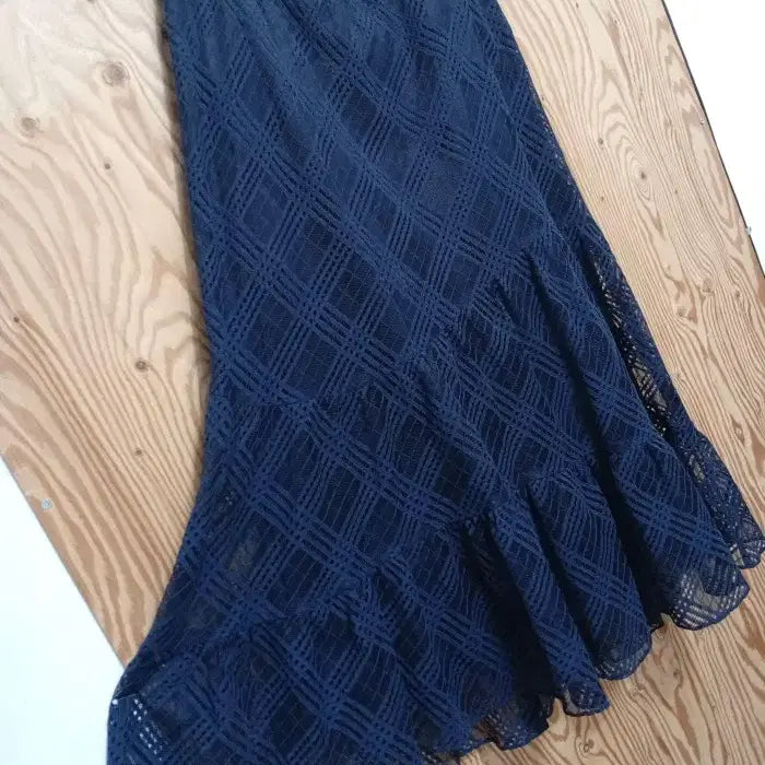 [BUNJANG] Gibi Navy Skirt / 기비 네이비 스커트