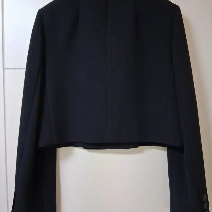 [SOLD OUT] 주크 네이비 크롭 더블 자켓(새상품)