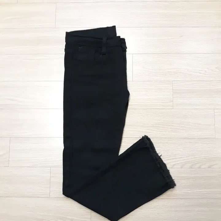 [SOLD OUT] 바지 면스판 밴딩 세미부츠컷 팬츠 2벌 일괄