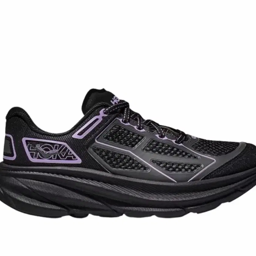 [BUNJANG] Hoka Clifton 9 Black Aster Flower Sneakers / 호카 클리프톤 원9 블랙 애스터 플라워 285