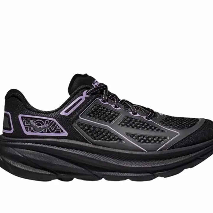 [BUNJANG] Hoka Clifton 9 Black Aster Flower Sneakers / 호카 클리프톤 원9 블랙 애스터 플라워 285