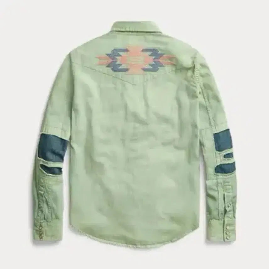 [SOLD OUT] RRL 자수 웨스턴 셔츠 M