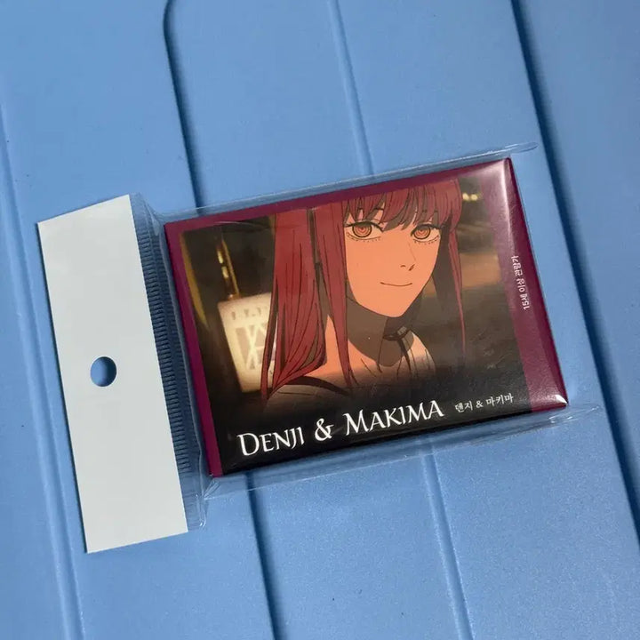 [BUNJANG] Chainsaw Man Hongdae Pop-up Video Tape Keychain Makima Denji / 체인소맨 홍대팝업 비디오테이프 키링 마키마 덴지