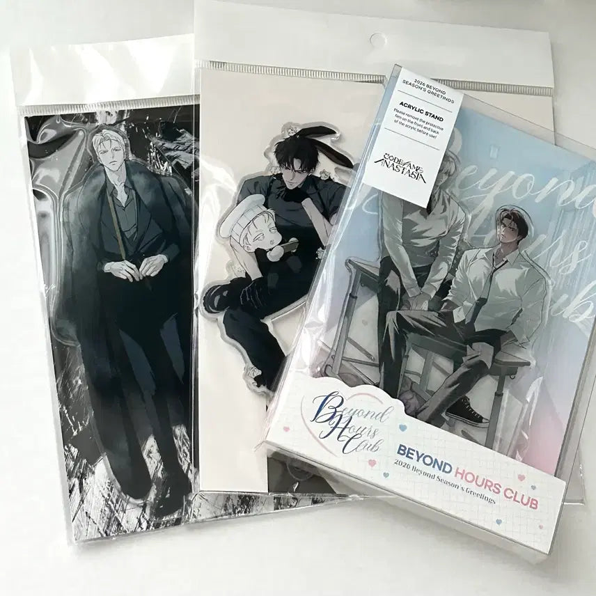 [BUNJANG] Code Name Anastasia Acrylic Stand Bundle Set / 코드네임 아나스타샤 코드아나 아크릴 스탠드 3개 미개봉 일괄