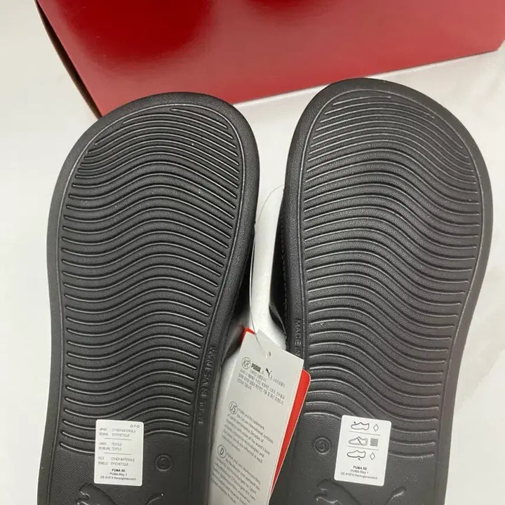 [BUNJANG] Puma Pothcat Slippers Black 220mm / 푸마 팟캣 슬리퍼 블랙 새상품 220mm