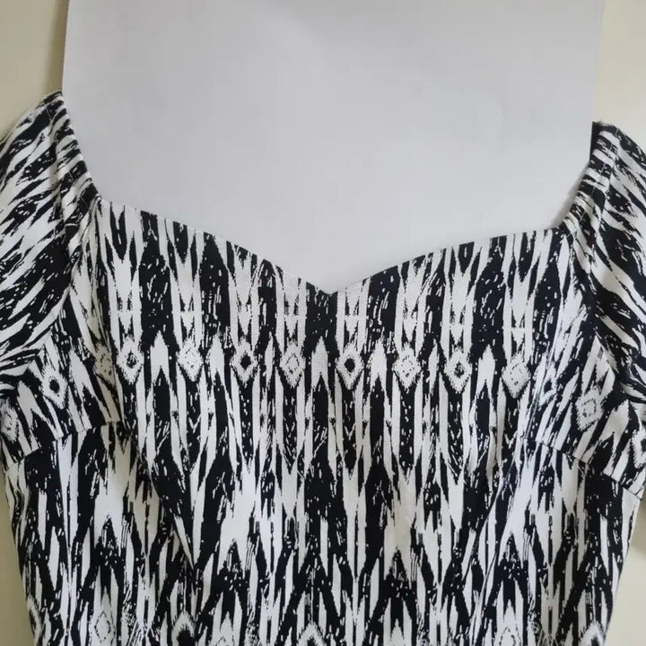 [BUNJANG] Open Shoulder Flare Dress / 오픈숄더 플레어 원피스