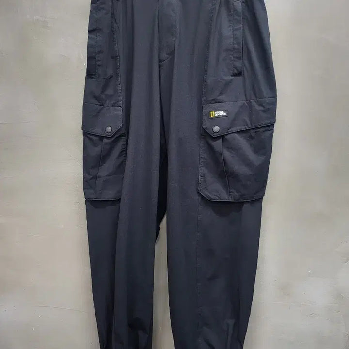 [BUNJANG] National Geographic Black Cargo Pants / 내셔널지오그래픽 블랙 카고 바지 30 32