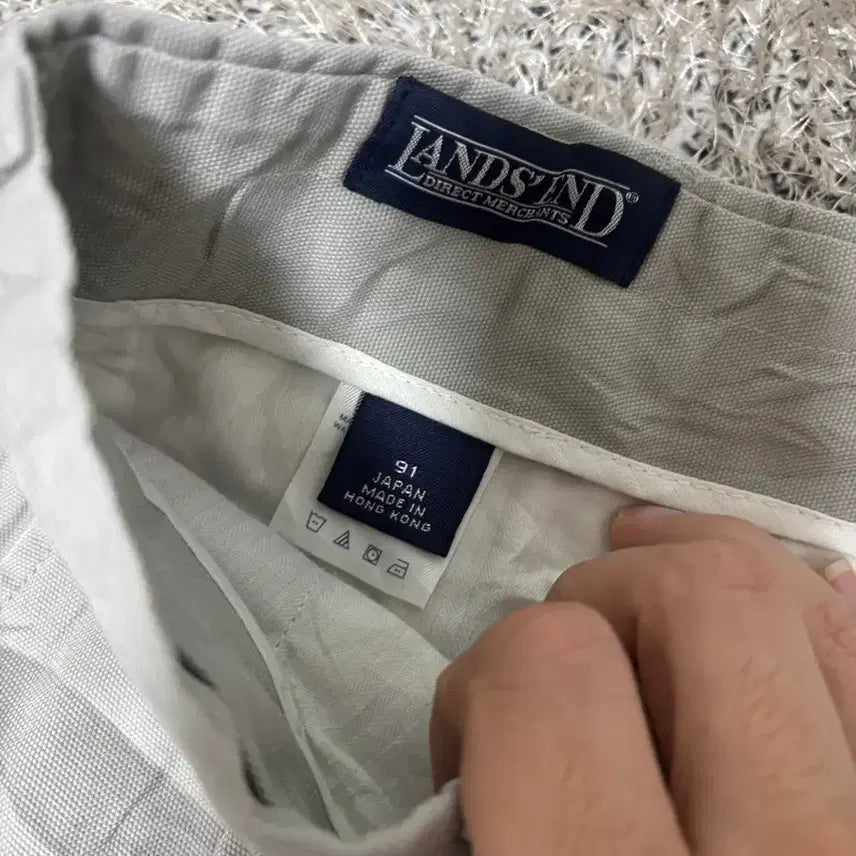 [BUNJANG] Lands End Cotton Pants Size 34 / 일본판 LANDS END 면바지 사이즈 34