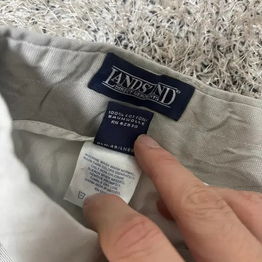 [BUNJANG] Lands End Cotton Pants Size 34 / 일본판 LANDS END 면바지 사이즈 34