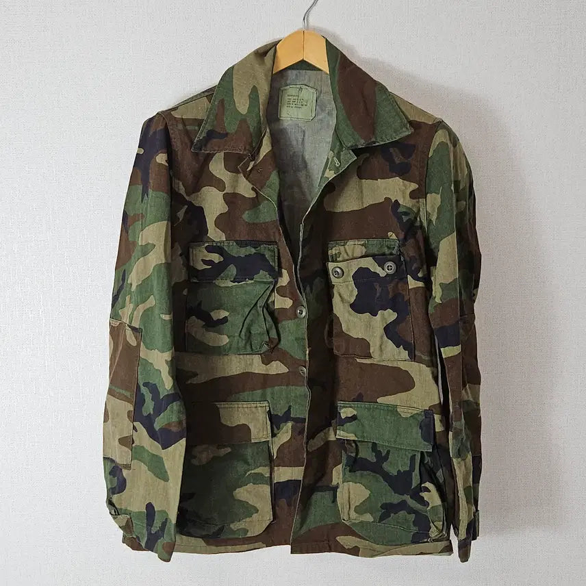 [BUNJANG] 80s Woodland US Army Original BDU Jacket (Size M) / 80s 우드랜드 미군 고어텍스 US ARMY 오리지널 BDU 자켓 M