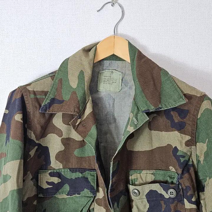 [BUNJANG] 80s Woodland US Army Original BDU Jacket (Size M) / 80s 우드랜드 미군 고어텍스 US ARMY 오리지널 BDU 자켓 M