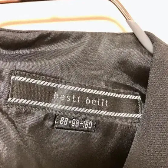 [BUNJANG] BestiBelli Black One-Piece Dress / 베스티벨리 하객 룩 블랙 원피스 55-66