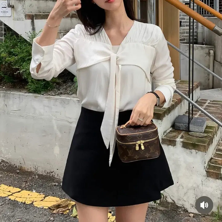 [BUNJANG] Mariette Wrap Style Skirt Shorts Mini Skirt Black S / (새상품) 메리엣 제작 랩스타일 치마바지 미니스커트 블랙 S