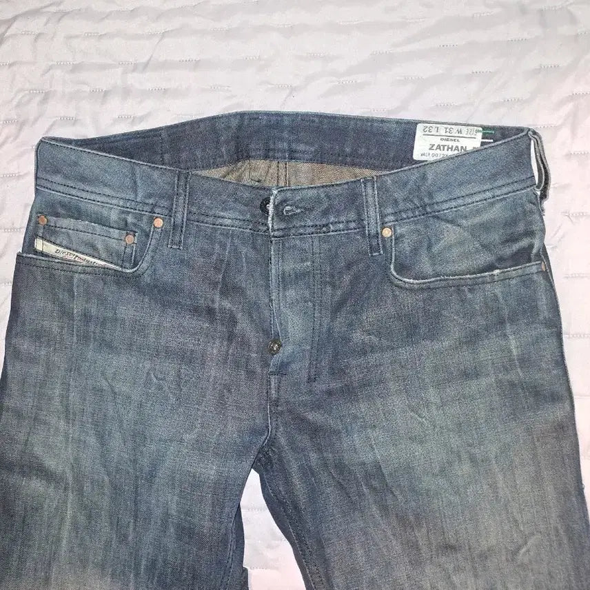 [BUNJANG] Diesel Washed Bootcut Denim Jeans / 디젤 워싱 데님 청바지 부츠컷