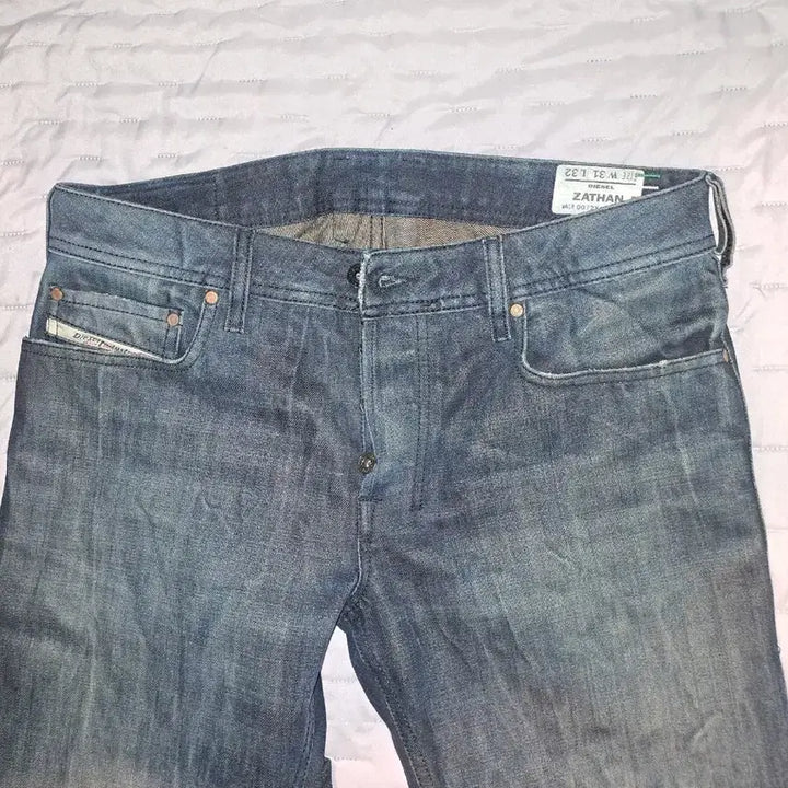 [BUNJANG] Diesel Washed Bootcut Denim Jeans / 디젤 워싱 데님 청바지 부츠컷