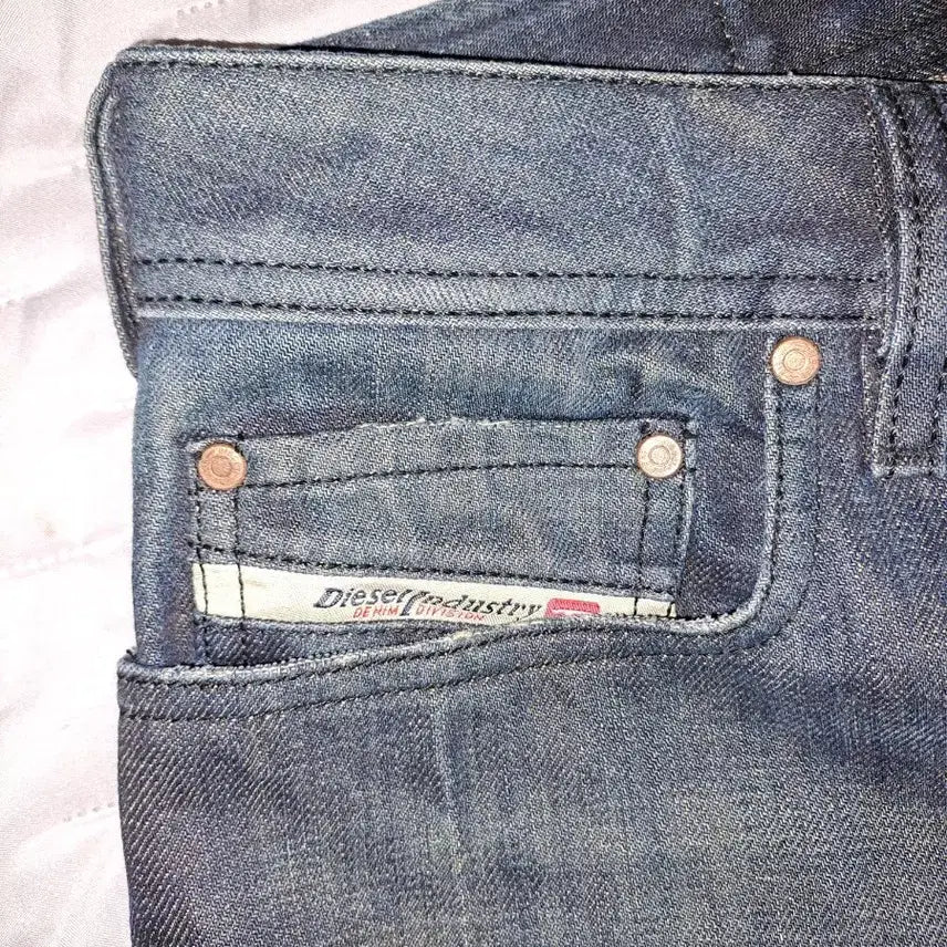 [BUNJANG] Diesel Washed Bootcut Denim Jeans / 디젤 워싱 데님 청바지 부츠컷
