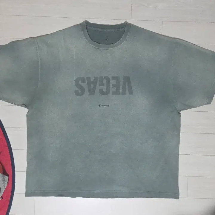 [SOLD OUT] [2XL] 트래비스 스캇 캑터스 베가스 반팔 티셔츠 그레이