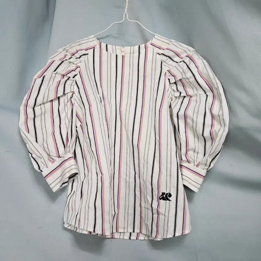[BUNJANG] Lucky Chouette Striped Blouse Size 36 / 럭키슈뜨 스트라이프 블라우스 36