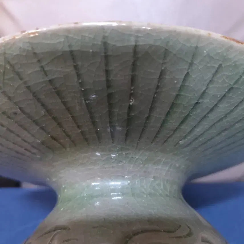 [BUNJANG] Yuan Dynasty Celadon Porcelain Bowl / 원대기물/용천청자.타구.