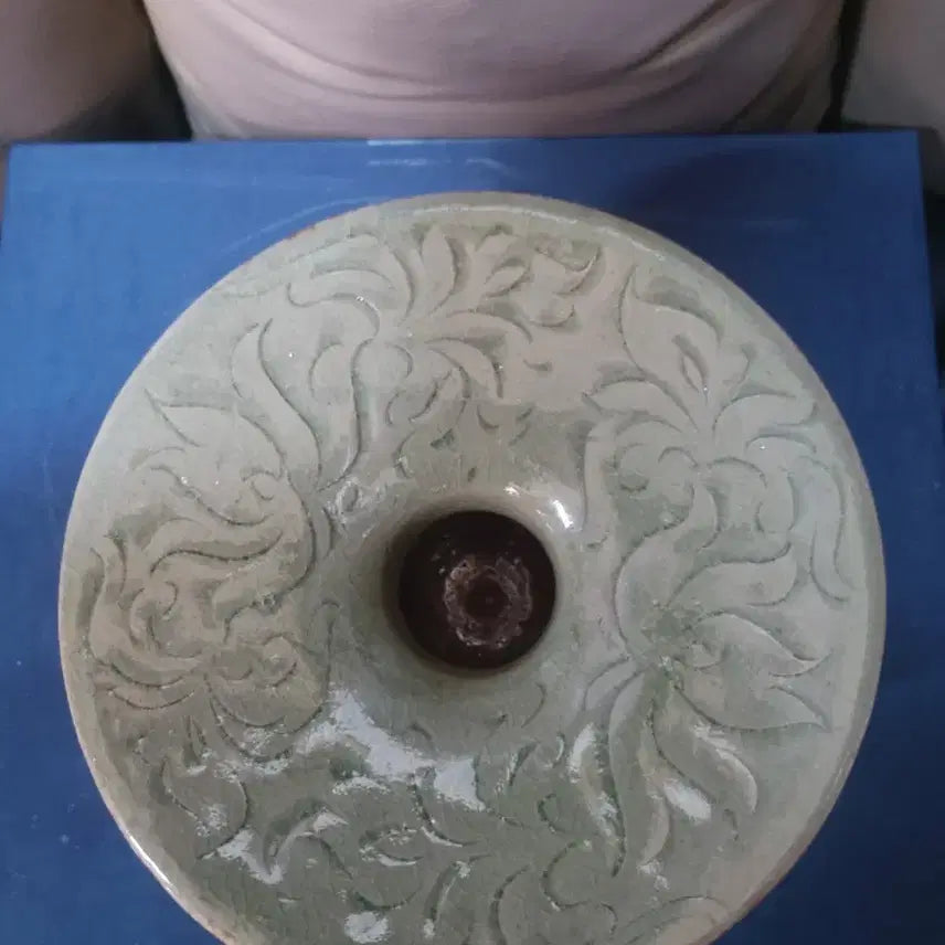 [BUNJANG] Yuan Dynasty Celadon Porcelain Bowl / 원대기물/용천청자.타구.